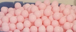 50PCS PINK - Soft Plastic Play Balls - Pit Swim Pool Playpen Toy For Kids/Party - Picture 1 of 3
