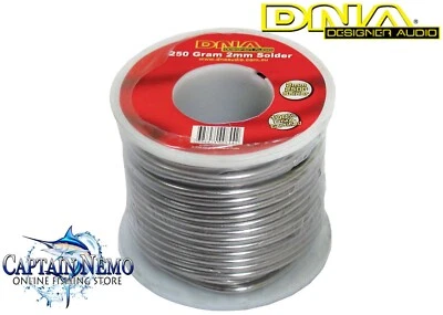 DNA 250 GRAM SOLDER WIRE ROLL 2MM DIAMETER SPEAKER WIRE ELECTRONICS WHS302 - image 1 of 3