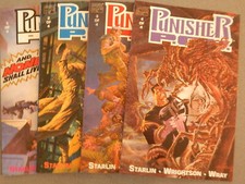 Punisher P.O.V. Nos. 1, 2, 3, 4 Marvel Comic Complete Set Starlin Wrightson