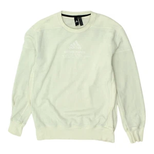 Sudadera Adidas Built For Purpose Para Hombre Beige | Ropa de Calle de Diseñador Deportivo - Imagen 1 de 3