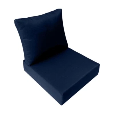 COVER ONLY-Knife Edge 23x24x6 Outdoor Replacement Deep Seat Cushion Cover AD101 - Image 1 of 4