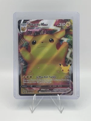Pikachu VMAX SWSH062 SWSH: Sword & Shield Promo Cards Holo NM Never Played - Image 1 of 2