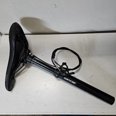 Reggisella Telescopico Zoom 31.6/100mm 22cm Mtb Bicicletta  - Immagine 1 di 4