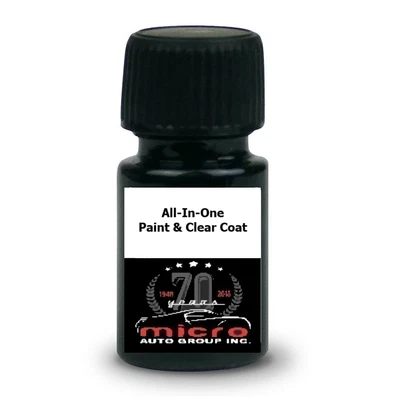 Kit de pintura de retoque con cepillo 2 OZ para Volvo Ember Black 487 ENVÍO HOY Foto 1 de 2