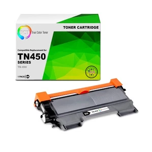 TCT TN450 TAA Compliant Compatible Toner Cartridge Replacement for Brother TN450 - Picture 1 of 6