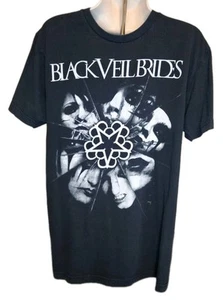 Black Veil Brides T-Shirt Men's Large Bay Island No Tag Casual Rock Band - Bild 1 von 7
