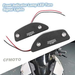 Front Indicator Lamp LED Turn Signal Lights For CF-MOTO 450SR 450SS 450SRS 23-25 - Picture 1 of 24