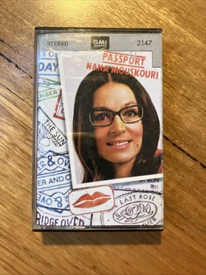 Nana Mouskouri, Passport paper label Cassette Tape album (Philips) - Image 1 of 4