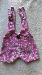 New: Suspenders Pants For About 18 - 20 Cm Bears - Handarbeit, Adjustable Straps - Picture 1 of 1