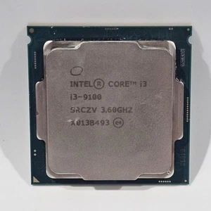 Intel Core i3-9100 3.60 GHz QUAD CORE CPU Processor SRCZV Used Good Condition - Photo 1/2