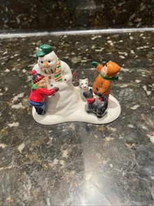 Dept 56 Snow Village "Is That Frosty? "  Accessory #55030 - Picture 1 of 3