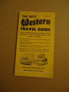 Best Western 1954 Reiseführer mit 96 Seiten - Bild 1 von 4