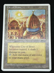 Magic the Gathering MTG City of Brass Land Chronicles Rare - Picture 1 of 2