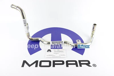 Oil Cooler Tube Jeep Wrangler JK 11-18 2.8L Diesel 68102276AA New Mopar - Image 1 of 4