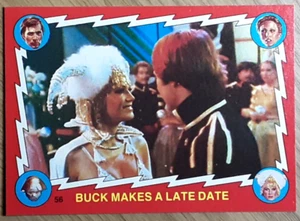 1979 Buck Rogers Card 56 BUCK MAKES A LATE DATE. Free New Top Loader. - Picture 1 of 3