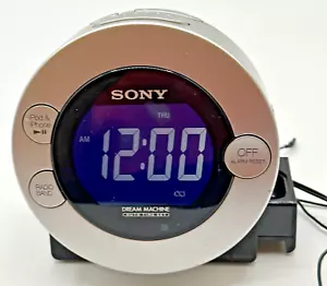 Sony Dream Machine ICF-C7IP AM/FM Radio Alarm Clock iPod Dock - Picture 1 of 12