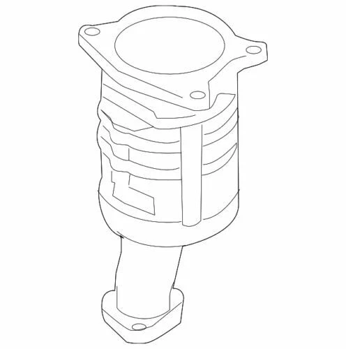 Convertidor catalítico Ford Lincoln Explorer MKX 2011-2015 OEM NUEVO BT4Z5E212C Foto 1 de 4
