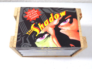 The Shadow Radio Show 4 Audio Cassette Tape Wood Box Set Orson Welles New