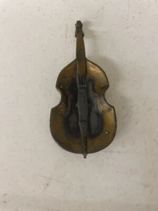 Jensen Brothers Cello shaped Trinket Holder - Foundry Metal - Picture 1 of 6