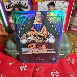 Crocodile-ST03-001-Leader-Pre-Errata-English -fresh pull but one corner whiten - Picture 1 of 5