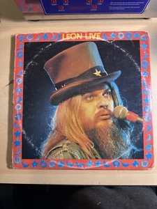 Leon Russel - LEON LIVE - Shelter (STCO-78917) LP 33 Vinyl NM/EX NM/EX NM/NM - Picture 1 of 18