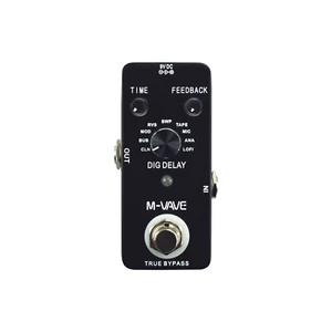 M-VAVE 9 Types Delay Effects Digital Delay Guitar Effect Pedal True Bypass - Picture 1 of 6