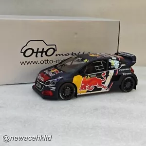 Peugeot 208 WRX Loeb Belgium GP 2018 OTTO MODEL 1/18 #OT455 - Picture 1 of 2