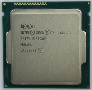 Intel Xeon E3-1268L v3 SR17Y 2.3 - 3.3 GHz, 8MB, 4 Core, Socket LGA1150, 45W CPU - Afbeelding 1 van 1