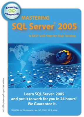 Learn Microsoft SQL Server 2005 and 2000 IT Training Tutorial - 2 CD Courses - Image 1 of 2