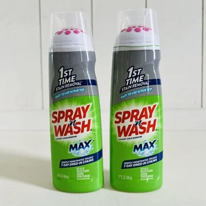2 Spray 'N Wash Max Laundry Stain Remover Scrub Top - Picture 1 of 7