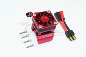GPM ALLOY MOTOR HEATSINK FANS 35mm 1/10 TRAXXAS RC TRX-4 TRX-6 CRAWLER 82056 - Picture 1 of 10