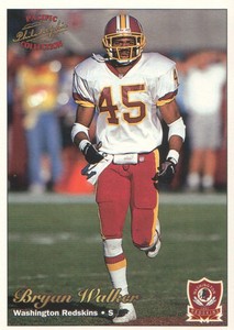 1997 Pacific Philadelphia Football #321 Brian Walker RC