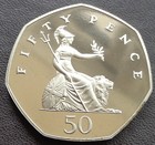 1969 -2026 Elizabeth II 50p Pence Decimal Proof and BUNC Coin - Choose Your Year