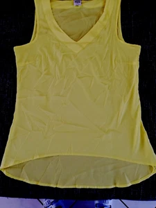 zitronengelbes Blusentop, Vero Moda, Gr. M - Bild 1 von 2