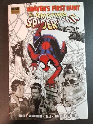 Amazing Spider-Man Kraven's First Hunt HC Slott Guggenheim Jiménez Marvel casi nuevo Foto 1 de 2