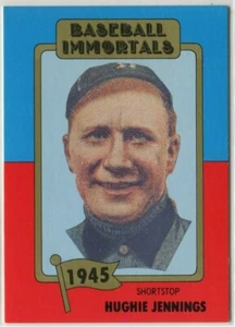 1980 Baseball Immortals #35 Hughie Jennings Detroit Tigers - Picture 1 of 2