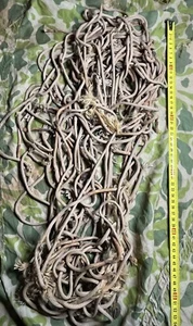 US WW2 82nd Airborne T5 Parachute Cord Bulk WW2 WWII Relic Original Para Cord - Imagen 1 de 6