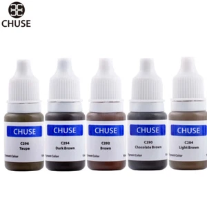 CHUSE Permanent Makeup Pigment Microblading Tattoo Ink Eyebrow Eyeliner Cosmetic - Picture 1 of 17