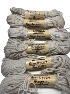 Yarns Brunswick Pure Virgin Needlepoint Tapestry Wool 40 Yd 5+ Skeins Rice Paper - Picture 1 of 4