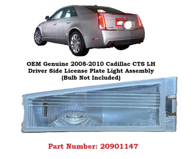 OEM 08-10 Cadillac CTS izquierda izquierda izquierda lado del conductor luz lámpara 20901147 Foto 1 de 4