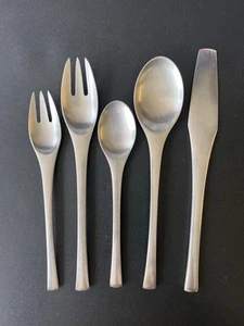DANSK Odin Stainless 5 Piece Place Settings - Picture 1 of 3