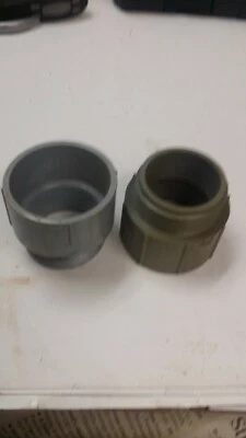 14 fittings for the price Electrical Conduit fittings 1 1/2 glue in to 1 1/2 pip - Image 1 of 2