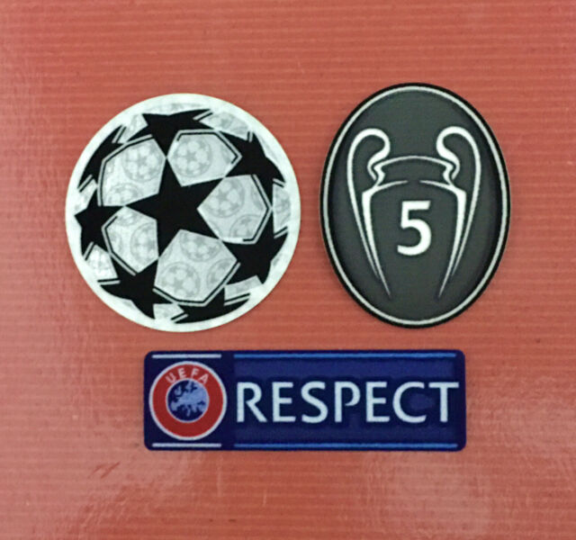 Bayern Munich 6 Times Winner UCL CHAMPIONS LEAGUE Football PATCH SET