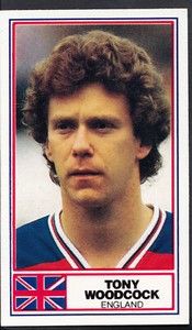 Rothmans Football Card - International Stars - Tony Woodcock - England