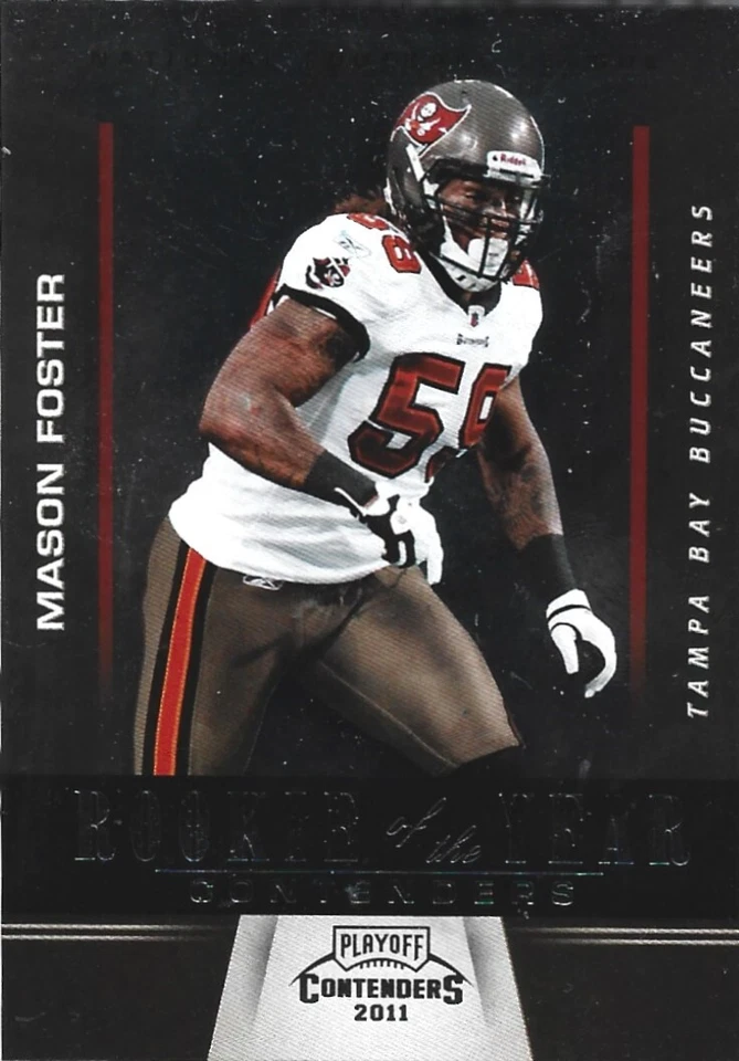 2011 Panini Contenders #17 Mason Foster rookie card, Washington Huskies legend - Image 1 of 1