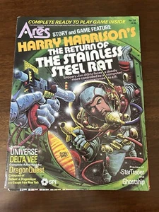 Ares Magazin #10 Return Of The Stainless Steel Rat Spiel komplett ungelocht sehr guter Zustand - Bild 1 von 6
