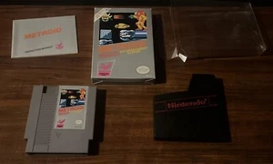 Metroid Oval Seal Box Manual Nintendo Password Pak Adventure Series Tested Works - Picture 1 of 16