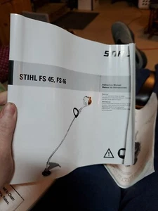Stihl Weed Whip FS 45, FS 46 OEM Instruction Manual - NEW - Picture 1 of 6