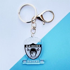 Las Vegas Raiders Acrylic Keychain Key Chain New Free Shipping - Picture 1 of 1