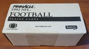 1992 NFL PINNCALE FOOTBALL COMPLETE FACTORY SEALED SET (1-360) RARE - Picture 1 of 3